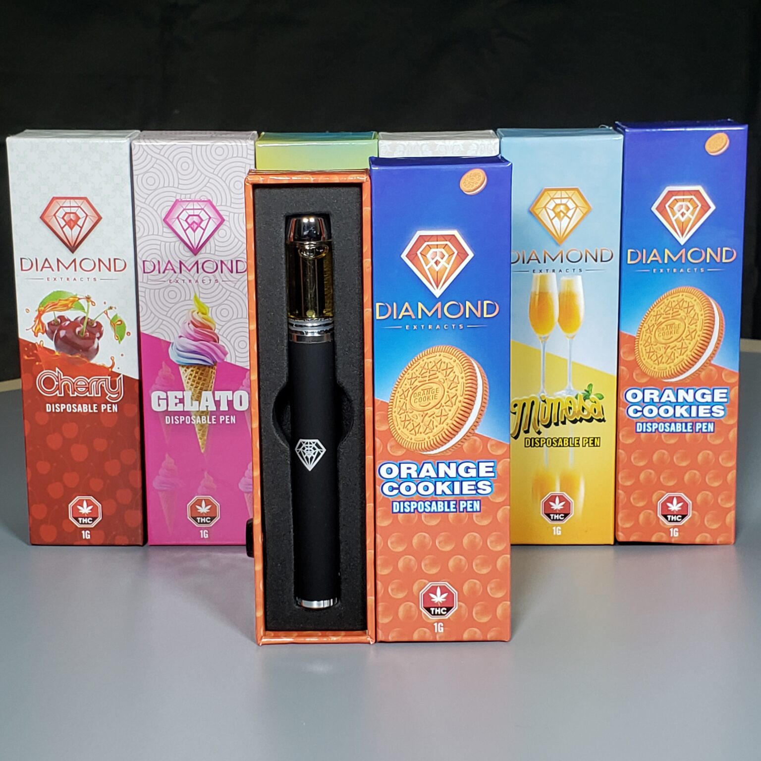 Buy Disposable THC Vape Pen - Diamond Extracts - 6 Flavours • Fraser Bud