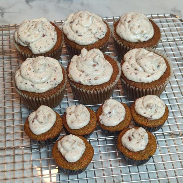 Medicated Carrot Cake Cupcakes - 50-200mg High Dose THC Edibles - Image 2