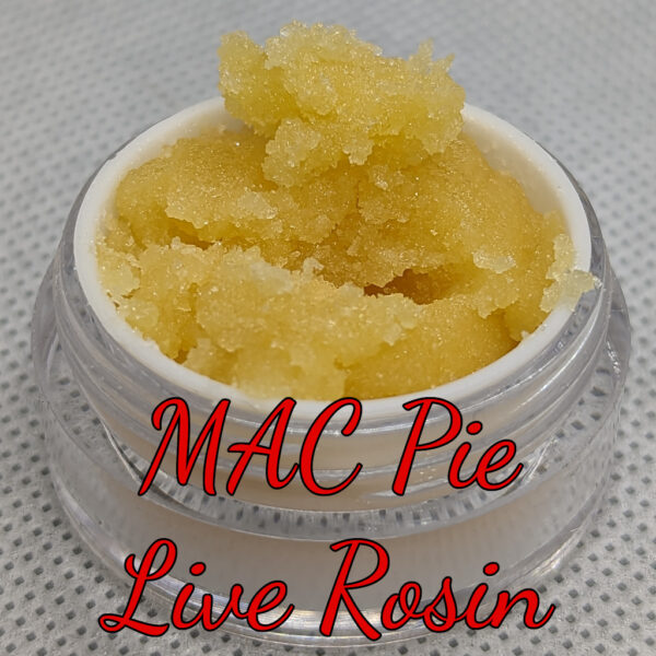 Mac Pie Strain Live Rosin