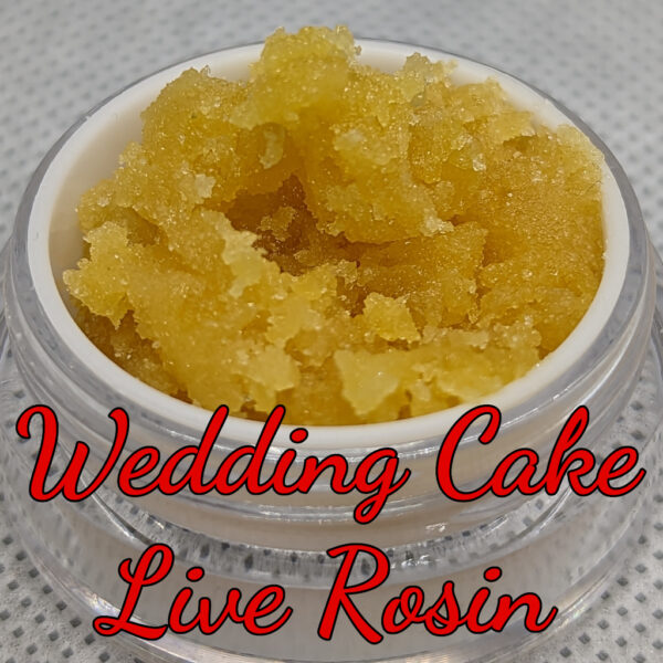 Wedding Cake Strain Live Rosin